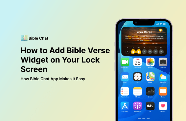 How to Add Bible Verse Widget on Your Lock Screen