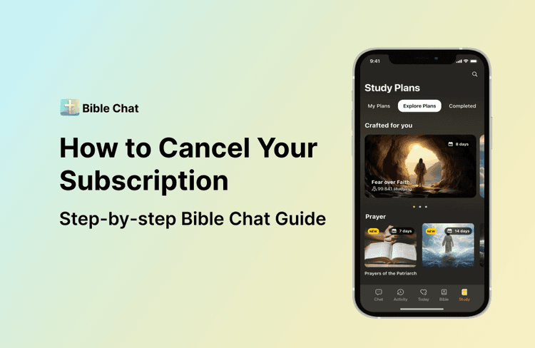 How to Cancel Your Bible Chat Subscription