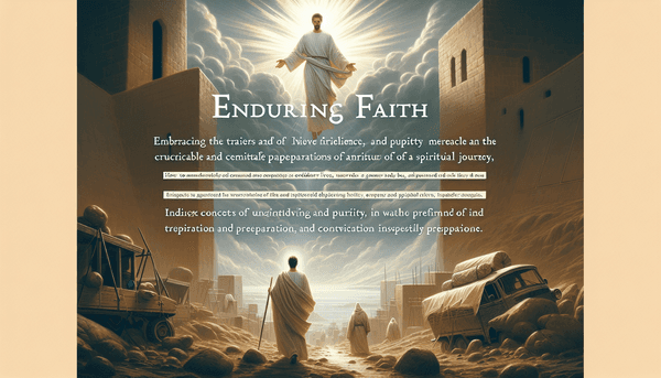 Enduring Faith: Embracing the Trials and Preparations of a Spiritual Journey