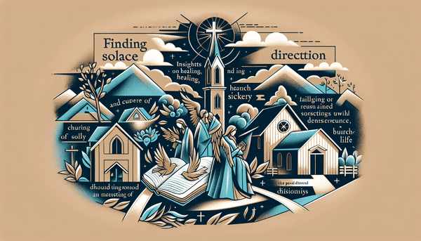 Finding Solace and Direction: Biblical Insights on Healing, Church Life, and the Power of Words