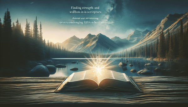 Finding Strength and Wisdom in Scripture: Overcoming Life's Challenges