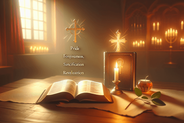 Understanding Pride, Forgiveness, Sanctification, and Revelation in the Christian Faith